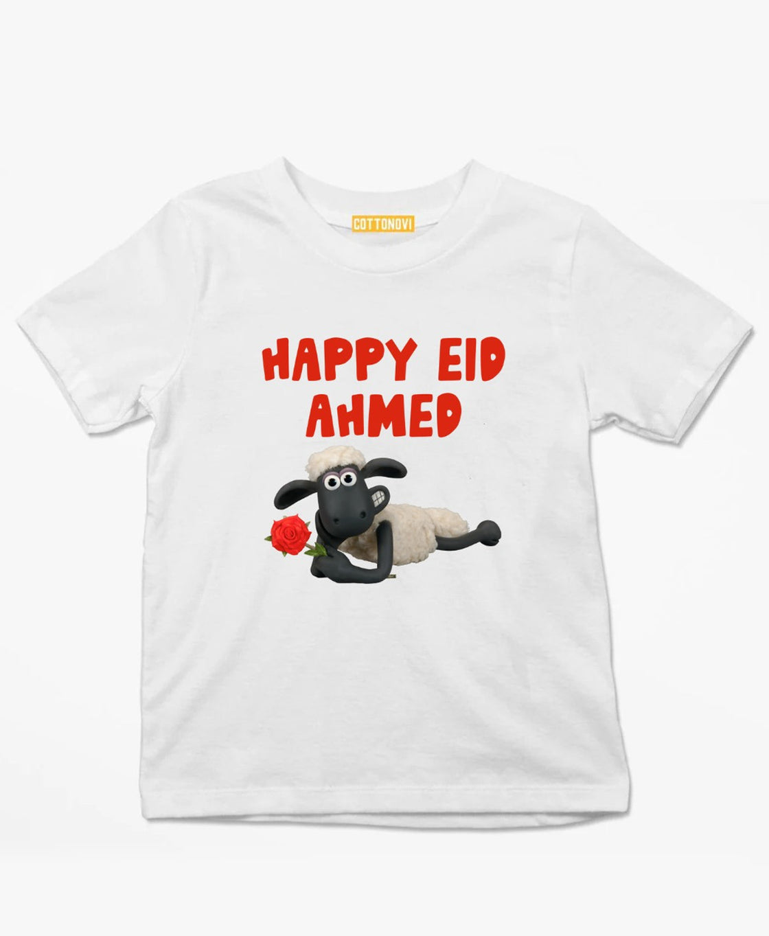 Best Eid customized t-shirt 2023 #Balloons ( Design Y8 + Name )