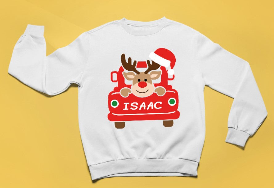 Christmas customized sweatshirt (CODE: + NAME)