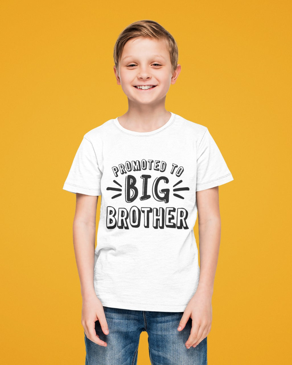 promoted to big brother T-shirt