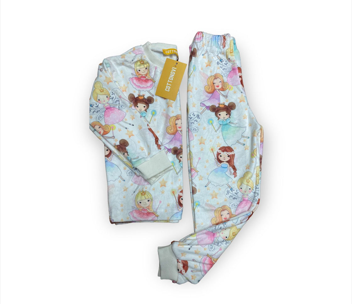 Fairy princesses fleece pyjamas