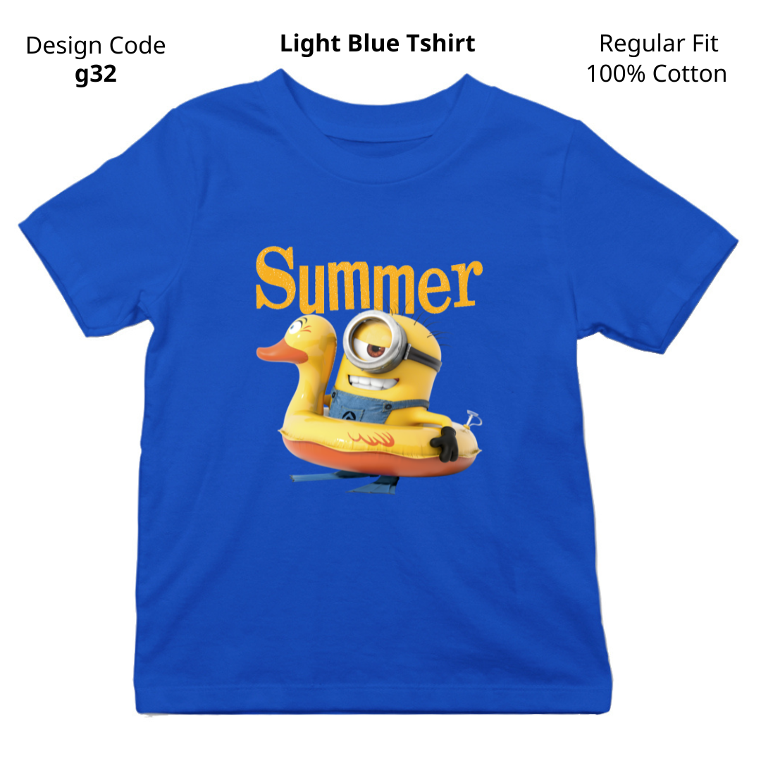 Minion Summer T-shirt ( Design g32 )