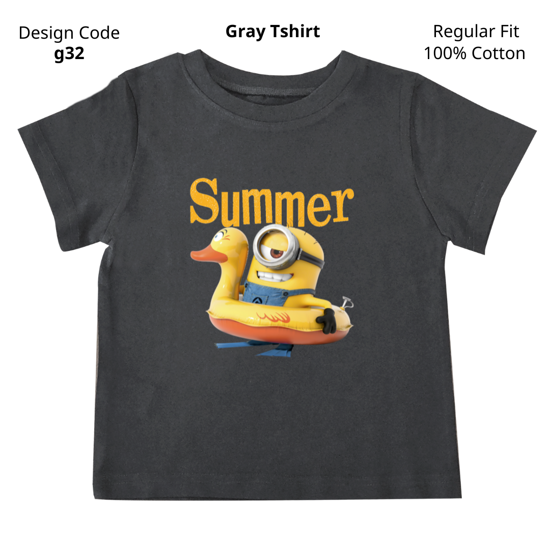 Minion Summer T-shirt ( Design g32 )